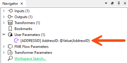 Creating a user parameter for each attribute